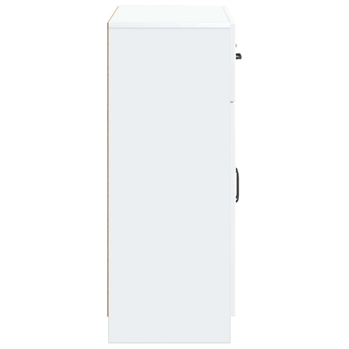 Bufet cu sertar Alb 66 x 34,5 x 87 cm Lemn prelucrat - WALTI WALTI