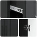 Bufet cu sertar Negru 66 x 34,5 x 87 cm Lemn prelucrat - WALTI WALTI