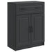 Bufet cu sertar Negru 66 x 34,5 x 87 cm Lemn prelucrat - WALTI WALTI