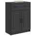 Bufet cu sertar Negru 66 x 34,5 x 87 cm Lemn prelucrat - WALTI WALTI