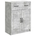 Bufet cu sertar Gri Beton 66 x 34,5 x 87 cm Lemn prelucrat - WALTI WALTI