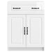 Bufet Alb foarte lucios 66 x 34,5 x 87 cm Lemn prelucrat - WALTI WALTI
