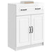 Bufet Alb foarte lucios 66 x 34,5 x 87 cm Lemn prelucrat - WALTI WALTI