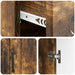 Bufet cu sertar Stejar fumuriu 66 x 34,5 x 87 cm Lemn prelucrat - WALTI WALTI