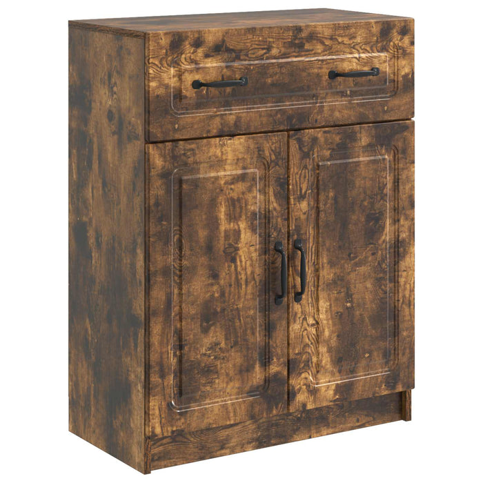 Bufet cu sertar Stejar fumuriu 66 x 34,5 x 87 cm Lemn prelucrat - WALTI WALTI
