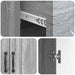 Bufet cu sertar Sonoma gri 66 x 34,5 x 87 cm Lemn prelucrat - WALTI WALTI