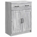 Bufet cu sertar Sonoma gri 66 x 34,5 x 87 cm Lemn prelucrat - WALTI WALTI