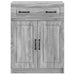 Bufet cu sertar Sonoma gri 66 x 34,5 x 87 cm Lemn prelucrat - WALTI WALTI