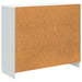 Bufet Alb 89 x 34,5 x 77 cm Lemn prelucrat - WALTI WALTI