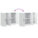 Bufet Alb 89 x 34,5 x 77 cm Lemn prelucrat - WALTI WALTI