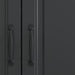 Bufet Negru 89 x 34,5 x 77 cm Lemn prelucrat - WALTI WALTI