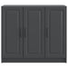 Bufet Negru 89 x 34,5 x 77 cm Lemn prelucrat - WALTI WALTI