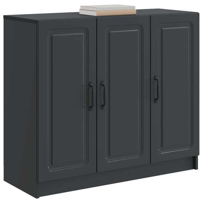 Bufet Negru 89 x 34,5 x 77 cm Lemn prelucrat - WALTI WALTI