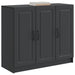 Bufet Negru 89 x 34,5 x 77 cm Lemn prelucrat - WALTI WALTI