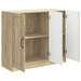 Bufet Stejar Sonoma 89 x 34,5 x 77 cm Lemn prelucrat - WALTI WALTI