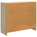 Bufet Stejar Sonoma 89 x 34,5 x 77 cm Lemn prelucrat - WALTI WALTI
