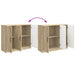 Bufet Stejar Sonoma 89 x 34,5 x 77 cm Lemn prelucrat - WALTI WALTI