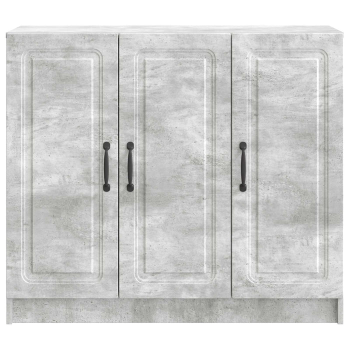 Bufet Gri Beton 89 x 34,5 x 77 cm Lemn prelucrat - WALTI WALTI