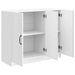 Bufet Alb foarte lucios 89 x 34,5 x 77 cm Lemn prelucrat - WALTI WALTI