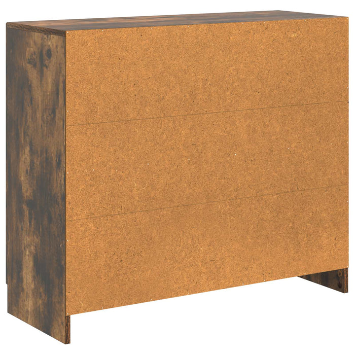 Bufet Stejar fumuriu 89 x 34,5 x 77 cm Lemn prelucrat - WALTI WALTI