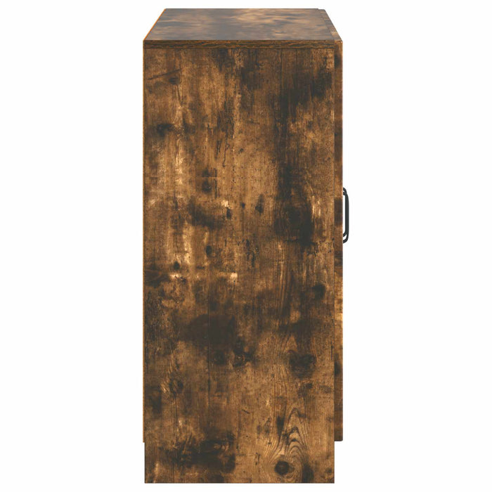 Bufet Stejar fumuriu 89 x 34,5 x 77 cm Lemn prelucrat - WALTI WALTI