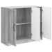 Bufet Sonoma gri 89 x 34,5 x 77 cm Lemn prelucrat - WALTI WALTI