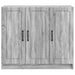 Bufet Sonoma gri 89 x 34,5 x 77 cm Lemn prelucrat - WALTI WALTI