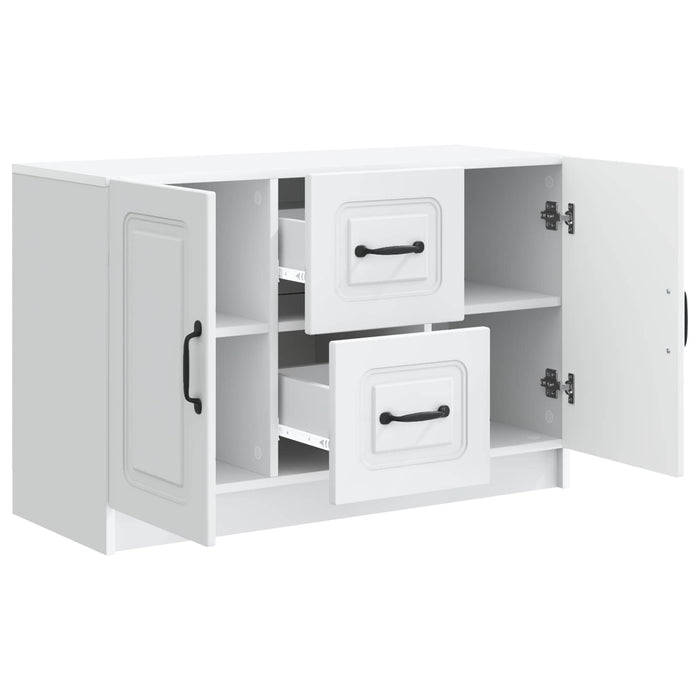 Bufet cu sertar Alb 89 x 34,5 x 57 cm Lemn prelucrat - WALTI WALTI