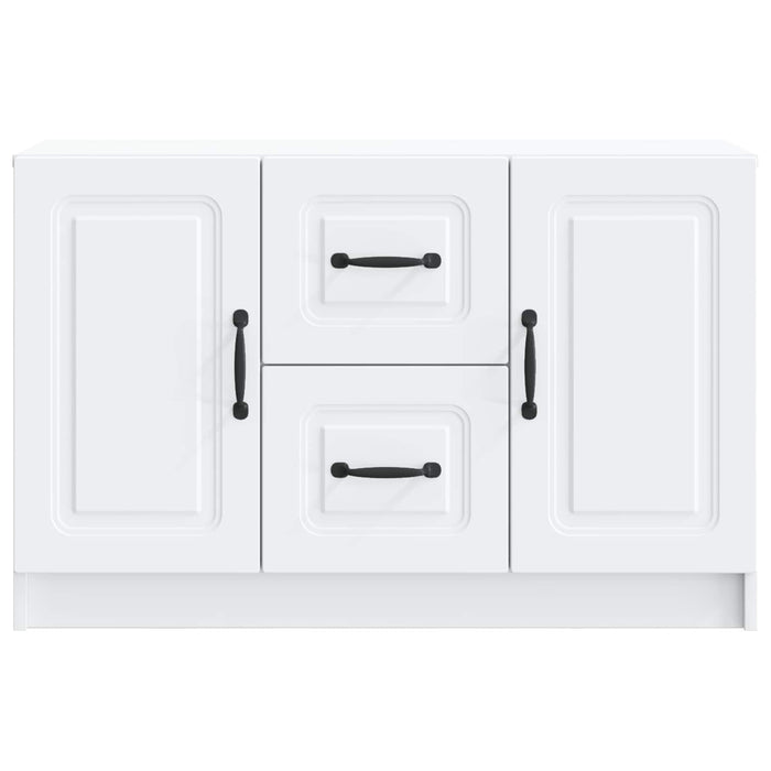 Bufet cu sertar Alb 89 x 34,5 x 57 cm Lemn prelucrat - WALTI WALTI