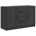 Bufet cu sertar Negru 89 x 34,5 x 57 cm Lemn prelucrat - WALTI WALTI