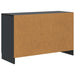 Bufet cu sertar Negru 89 x 34,5 x 57 cm Lemn prelucrat - WALTI WALTI