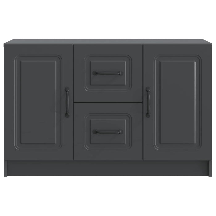 Bufet cu sertar Negru 89 x 34,5 x 57 cm Lemn prelucrat - WALTI WALTI