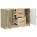 Bufet cu sertar Stejar Sonoma 89 x 34,5 x 57 cm Lemn prelucrat - WALTI WALTI