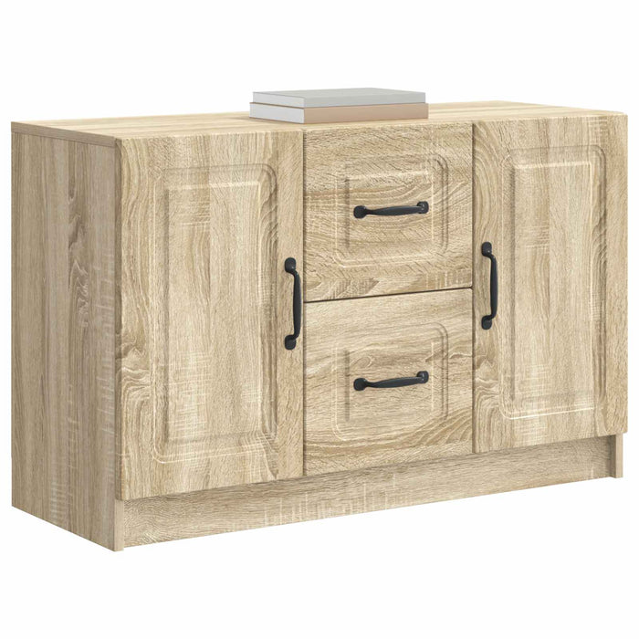 Bufet cu sertar Stejar Sonoma 89 x 34,5 x 57 cm Lemn prelucrat - WALTI WALTI