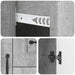 Bufet cu sertar Gri Beton 89 x 34,5 x 57 cm Lemn prelucrat - WALTI WALTI
