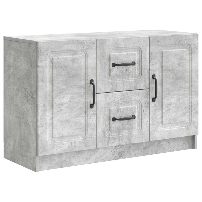 Bufet cu sertar Gri Beton 89 x 34,5 x 57 cm Lemn prelucrat - WALTI WALTI