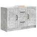 Bufet cu sertar Gri Beton 89 x 34,5 x 57 cm Lemn prelucrat - WALTI WALTI