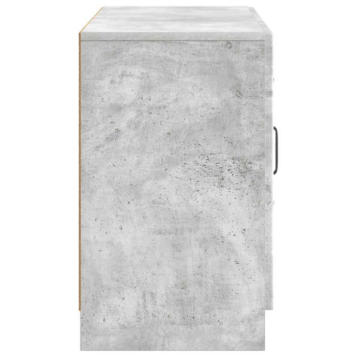 Bufet cu sertar Gri Beton 89 x 34,5 x 57 cm Lemn prelucrat - WALTI WALTI