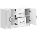 Bufet Alb foarte lucios 89 x 34,5 x 57 cm Lemn prelucrat - WALTI WALTI