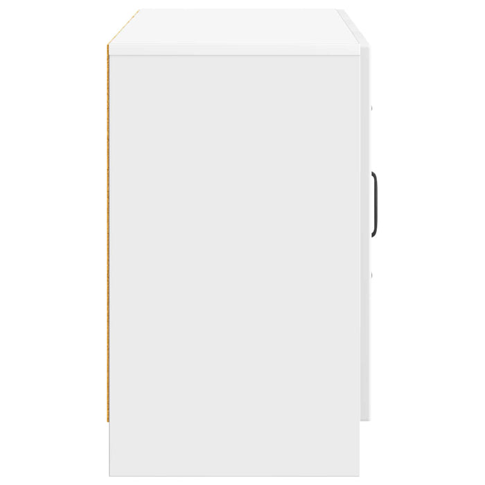 Bufet Alb foarte lucios 89 x 34,5 x 57 cm Lemn prelucrat - WALTI WALTI