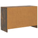 Bufet cu sertar Stejar fumuriu 89 x 34,5 x 57 cm Lemn prelucrat - WALTI WALTI