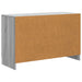 Bufet cu sertar Sonoma gri 89 x 34,5 x 57 cm Lemn prelucrat - WALTI WALTI