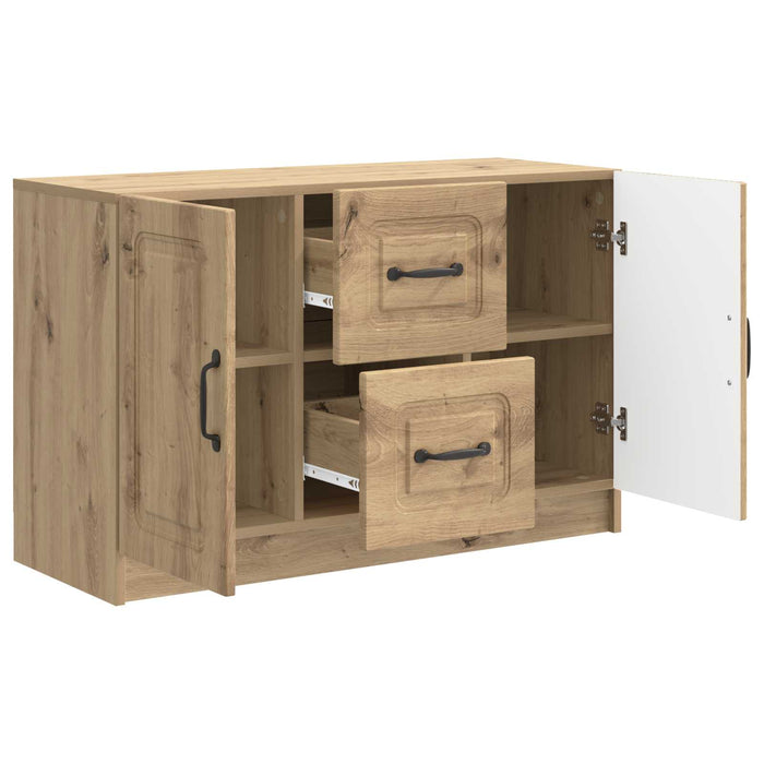Bufet Stejar Artizanal 89 x 34,5 x 57 cm Lemn prelucrat - WALTI WALTI