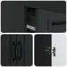Bufet cu sertar Negru 66 x 34,5 x 92 cm Lemn prelucrat - WALTI WALTI