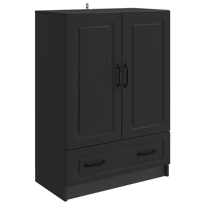 Bufet cu sertar Negru 66 x 34,5 x 92 cm Lemn prelucrat - WALTI WALTI