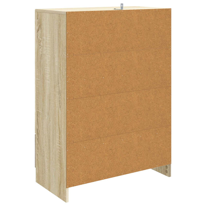 Bufet cu sertar Stejar Sonoma 66 x 34,5 x 92 cm Lemn prelucrat - WALTI WALTI