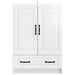 Bufet Alb foarte lucios 66 x 34,5 x 92 cm Lemn prelucrat - WALTI WALTI