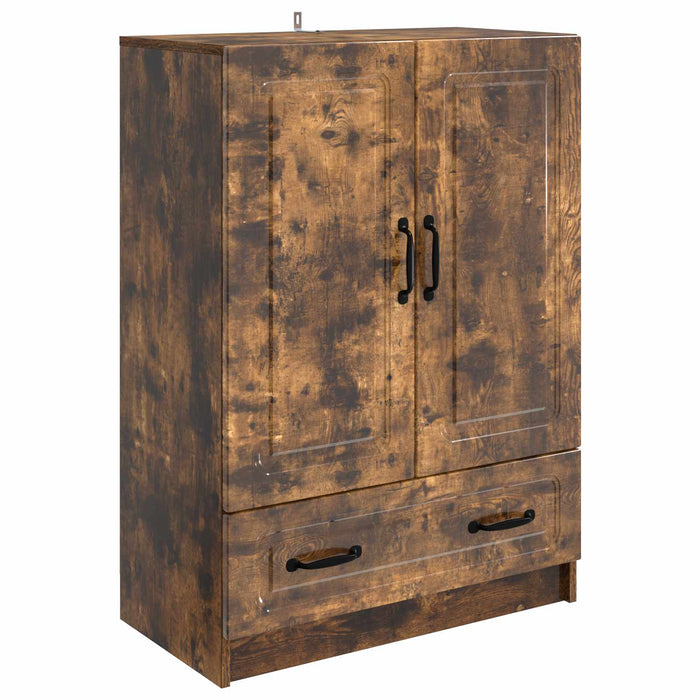 Bufet cu sertar Stejar fumuriu 66 x 34,5 x 92 cm Lemn prelucrat - WALTI WALTI