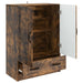 Bufet cu sertar Stejar fumuriu 66 x 34,5 x 92 cm Lemn prelucrat - WALTI WALTI