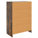 Bufet cu sertar Stejar fumuriu 66 x 34,5 x 92 cm Lemn prelucrat - WALTI WALTI